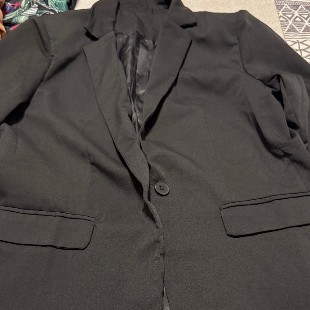Classic Black Blazer